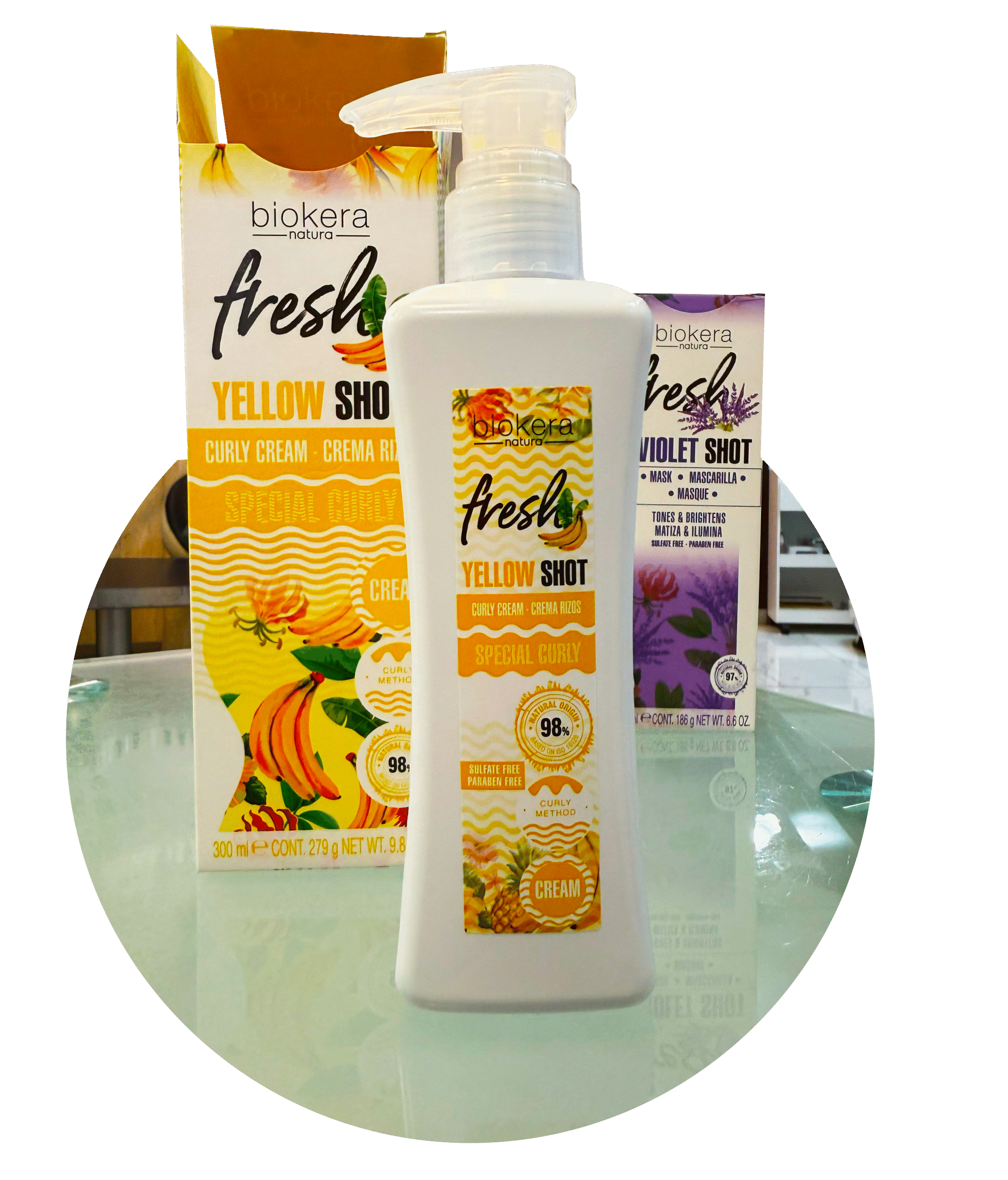 Curly Cream Yellow Shot – 300 ml